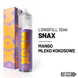 LONGFILL SNAX 12/60ML MANGO MLEKO KOKOSOWE