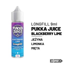 LONGFILL PUKKA JUICE BLACKBERRY LIME 9ML