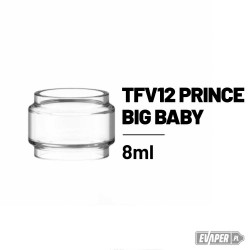 TUBKA PYREX BULB GLASS SMOK TFV12 PRINCE 8ML